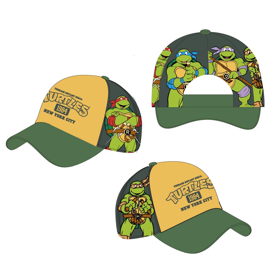 Gorra Tortugas Ninja
