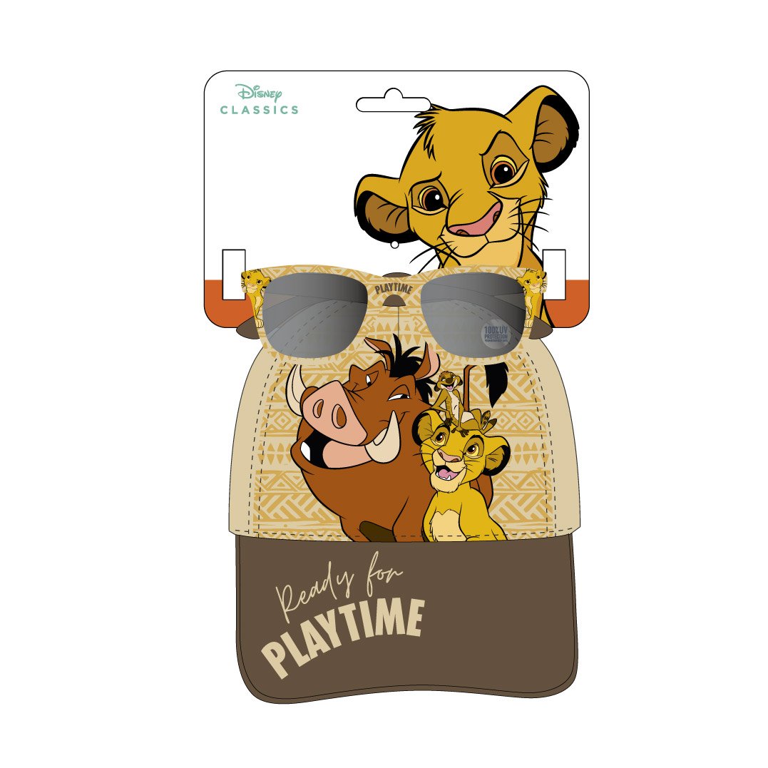 The Lion King Cap Set Sunglasses