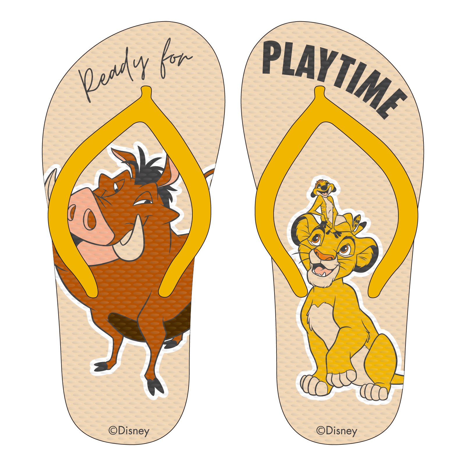 The Lion King Flip Flops