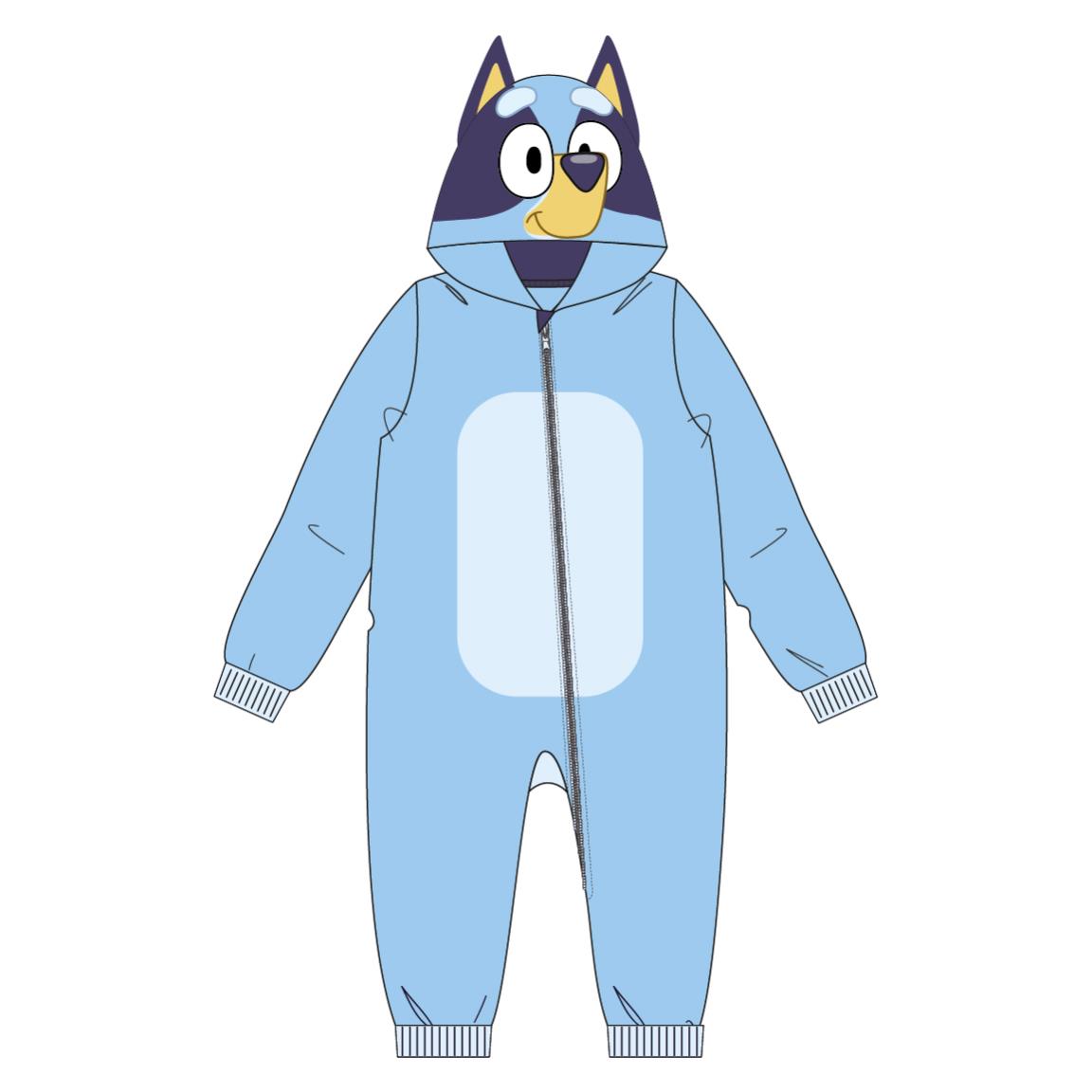 Pijama Dormilón Coral Fleece Bluey