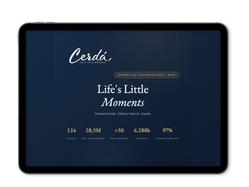 CERDÁ_Sostenibilidad CERDÁ_Sostenibilidad