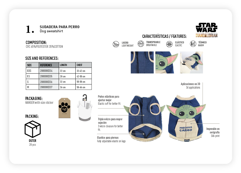 Cerdá ACDC Hundekissen Für Kleine Hunde – Offiziell Lizenziert, 80x60 Cm, Mit Abnehmbarem Bezug, Rutschfest